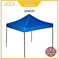 [EAST MSIA] 10x10 Ft 3x3m folding canopy / folding tent / kanopi bazar / khemah (full set) payung niaga kanopi lipat