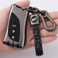 Car Zinc Alloy Key Case Cover Chain For Lexus UX260 200 ES300h ES350 ES200 ES260 LS350 LS500h Stylin