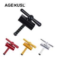 AGEKUSLBike Hinge Clamp Levers Bicycle Faucet Handlebar Handle C Buckle Set For Brompton 3Sixty Pikes Royale Camp Crius Trifold Folding Bike