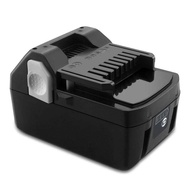 全新，全新， แบตเตอรี่ Li-ion BSL1815 ขนาด 4.0Ah 6000mAh 18V สำหรับ Hitachi BSL1830 BSL1830C BSL1815X 3397