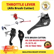 (Ready Stock) Throttle Lever BG328 Brush Cutter Mesin Rumput FR3001 FR3000 BG330 BG430 TL33 TB33 TB43 52