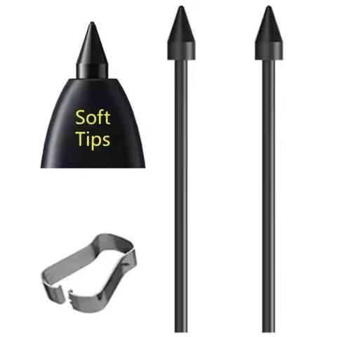with Tweezer Stylus Pencil Nibs Silent Smooth Pen Tips Replacement for Samsung Galaxy Tab S22 S23 S9