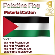 *Ready Stock*(Cotton)2x4ft / 3x6ft Palestine Flag *Ready Stock*