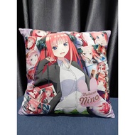 Nino Nakano Anime Pillow-The Quintessential Quintuplets Cushion Size 16 x 16 Inches