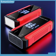 ✼ Romantic ✼  Portable Car Jump Starter LED Flashlight Power Bank 30000mAh Portable Emergency Booster 1000A Car Battery Booster Charger