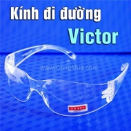 White Rimless Face-hugging Dustproof Glasses