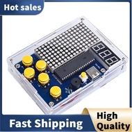 Pixel Game Console Brazing Project Game Kit 51 Single Chip Game Console ( Finished Product)