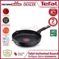 Tefal Unlimited 24cm/26cm/26cm Round Grillpan/28cm/36cm with lids Multipan Frypan Wok