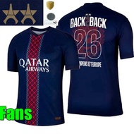 25/26 Paris home jersey DEMBELE HAKIMI 25 26 27 enfants 2026 football shirts