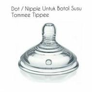 [Terlaris] Dot untuk Botol Susu Tommee Tippee Silicone Nipple