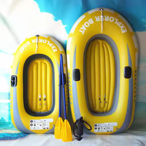 Small PVC water leisure inflatable boat inflatable boat 2-person inflatable fishing boat drifting bo