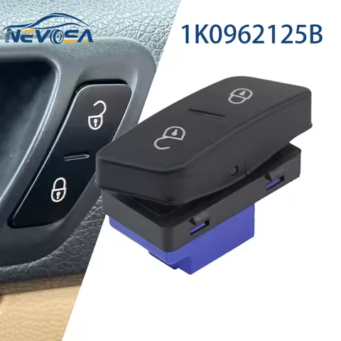 LHD For VW Golf 5 Jetta 5 MK5 2004-2010 Tiguan CC Gti Central Door Lock Control Switch Button 1K0962