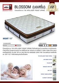 *โปรโมชั่นส่งฟรี* Lucky Mattress   ที่นอนLUCKY ระบบ Pocket Spring ขนาด 6 ฟุต รุ่น Blossom-6