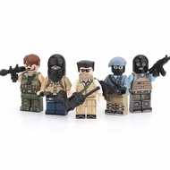 Military Compatible Building Blocks Small Particle Assembly Special Forces Villain Little People Con