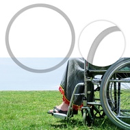 [Homyl478] 22inch Wheelchair Tire Wheelchair Accessories Replace Parts Anti Slip PU