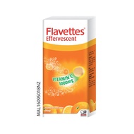Flavettes Vitamin C Effervescent 1000MG 2 x 15'S - Orange