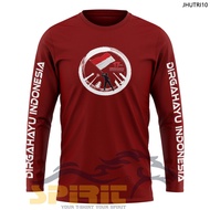 80th Anniversary of the Republic of Indonesia Independence Day T-Shirt, August 17, 2025, Long Sleeve