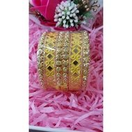 METAL BENGLES FOR WOMAN,  metal bangles set - women bangles - girls bangles - Indian bangles.