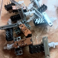 DPDT switch 2x3 switch 6pin 3x2 12 pin foot 3 x 2 lock switch 6 keys Fajar electro 2