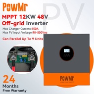 【Can Be Paralleled】PowMr MPPT 12KW Off Grid Solar Hybrid Inverter 230Vac Built-in 150A MPPT Solar Ch