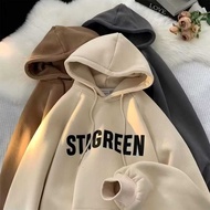 S - XXXXXXL (6XL) Harajuku Korean Street Style STAGREEN Hoodie Bigsize 2XL 3XL 4XL 5XL 6XL Unisex Pr
