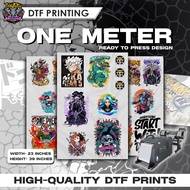 DTF PRINTING | 22 x 39 INCHES [1 METER] HIGH QUALITY DTF PRINTING - TO PRESS【THAIJUTSU】