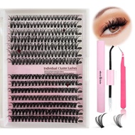 eyelash extension set bulu mata palsu eyelash extension Grafting Eyelash Extension Tweezers Glue Kit
