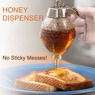 Wadah Penyimpanan Madu Atau Sirup Kapasitas 200 Ml - Botol Penyimpanan Madu - Dispenser Madu - Botol