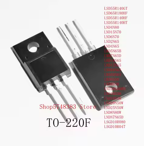10PCS LND12N65 LND16N65 LND20N65 LND5N50 LND9N50 LND10N50WB LND16N50 LND18N50 LND20N50W LND25N50W LN