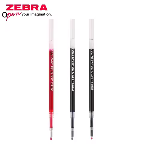 10pcs Japan Zebra Gel Pen Refill JNC-0.5 Quick Drying BLEN Shock Absorber Pen JJZ66 Gel Pen Refill S