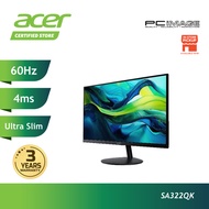 ACER ULTRASLIM SA322QK 31.5"/3840X2160/4MS/60HZ/HDMI/DP/SPK/VA/3YW