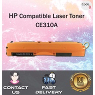 Compatible Toner Code8 - CE310A / CE-310A / 310A - 126A (Color/Black)