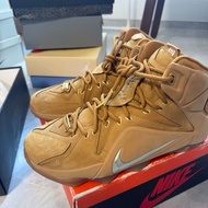 nike lebron 12 ext wheat