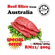 Beef Slice from Australia, 500g/pack