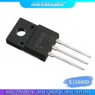 10PCS K15A60D TK15A60D N Channel 15A 600V FET LCD Power Supply Tube TO 220F