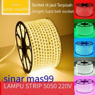 Led HOSE STRIP LIGHTS 5050 SMD AC-220V SELL METER(1-100M) OUTDOOR STRIP LIGHTS