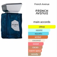 100%ORIGINAL ATLANTIS EXTRAIT BY FRENCH AVENUE 100ML EXTRAIT