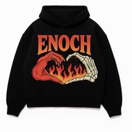 ENOCH | SWEATER HOODIE BOXY OVERSIZE BASIC | SAQAR
