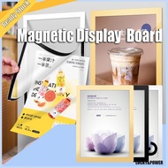 A4 magnetic frame Magnetic Display Board Wall Stick Frame document display poster picture frame