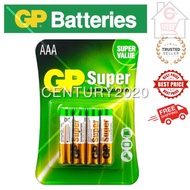 GP AAA/AA Battery AAA/AA Super Alkaline Battery 4pcs/pack