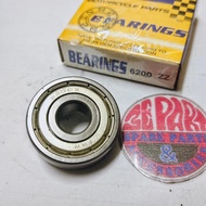 Bearing 6200-ZZ Bearing Laher 6200 ZZ Iron cover