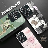 Case poco F6 - Softcase Glass poco F6 Premium - Casing poco F6 - Silicone poco F6 - Softcase F6 [538