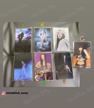 [現貨］Lisa Solo 小卡photocard （Gold Ver金版/Black Ver黑版）LISA FIRST SINGLE ALBUM LALISA