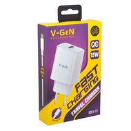 V-gen 15W VTC1-17 Travel Charger Adapter