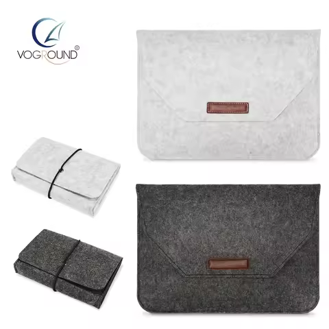 VOGROUND Soft Sleeve Laptop Bag For Macbook Air Pro Retina 11 12 13 14 15 inch Notebook Tablet Case 