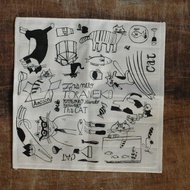 【倉敷意匠】中西直子 虎斑貓BonBon 蚊帳擦拭布 - 貓 (99211-01)