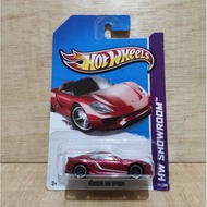 Hotwheels Error card Scion FR S red with Porsche 918 Spyder card