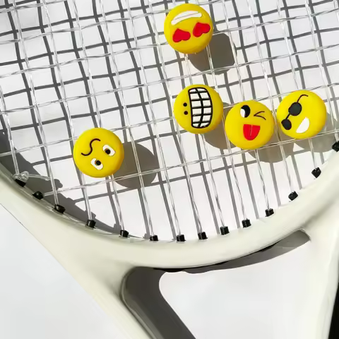 Tennis Racket Vibration Dampener Racket String Shock Absorber Anti-Vibration Silicone Reduce Vibrati