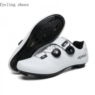 COD Wholesale  White Men'S Road Cycling Flat Shoes Mtb Cleat Shoes Mountain Bike Shoes Bike Shoes Speed Sneaker Spd Triathlon Road Cycling Footwear Bicycle Shoes Sports Road Bike Biking Shoes Bicycle Riding On Sale Free Shipping sTfU MHJBDFSS