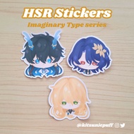 【HSR】Honkai Star Rail Waterproof Stickers - IMAGINARY TYPE series